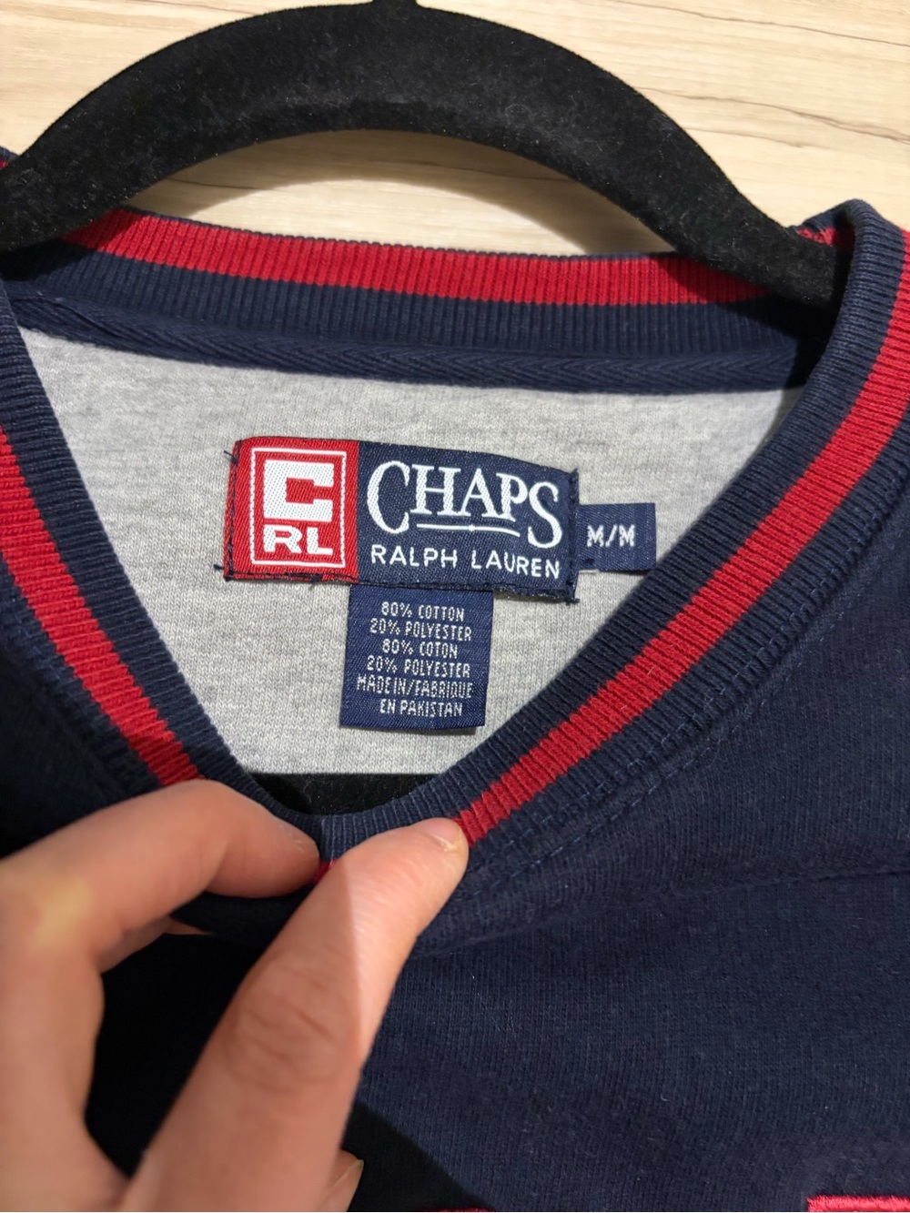 Chaps Ralph Lauren Vintage Heritage sweater - Picture 3 of 3